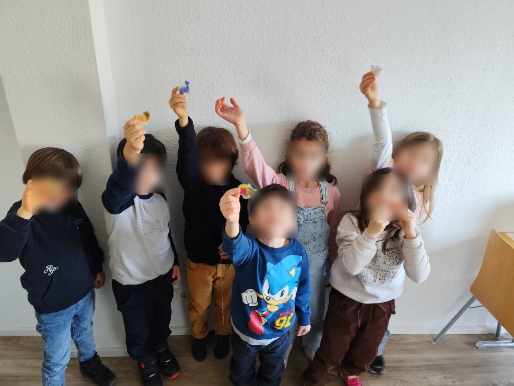 Maskottchen-Design zur Förderung der Kreativität