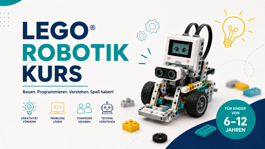 LEGO-Robotikkurs: Kinder entdecken spielerisch die Welt der Technik