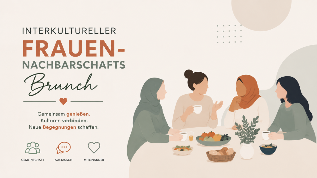 Interkultureller Frauen-Nachbarschaftsbrunch
